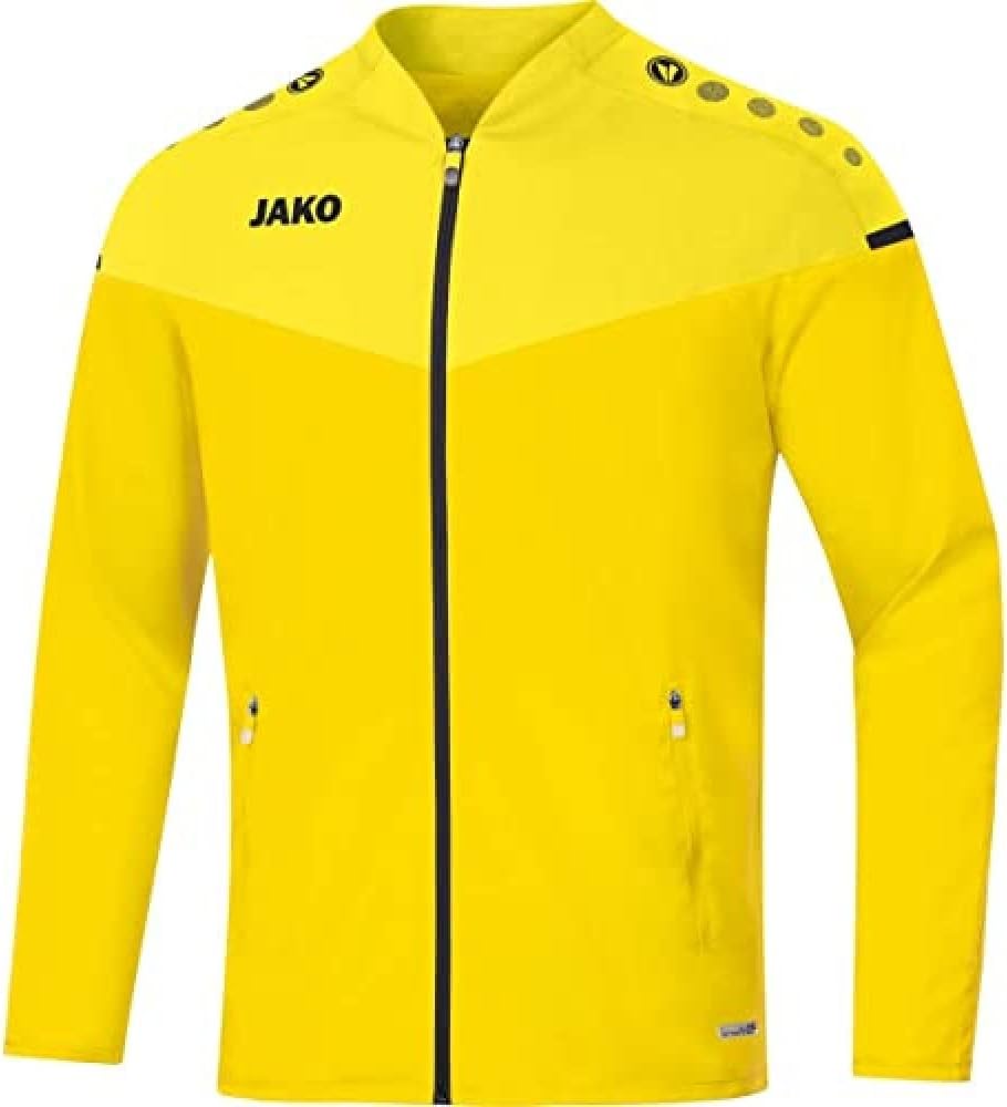 JAKO Champ 2.0 Präsentationsjacke Unisex 40 Citro/Citro Light, 40 Citro/Citro Light