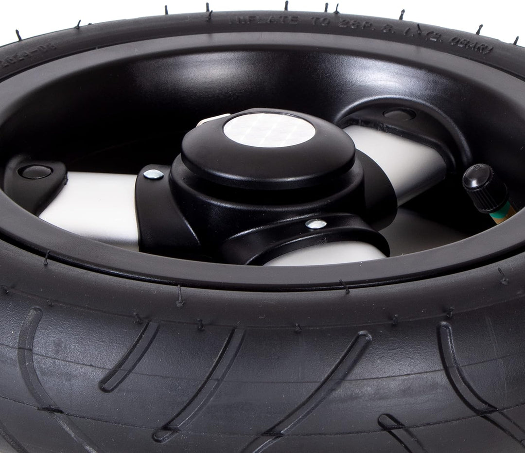 Andersen Ersatzrad-Set für Royal Einkaufstrolley und Fahrradanhänger, Ø 250 mm, luftbereift und kuge