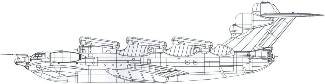TAKOM 3002 1/144 LUN- Class Ekranoplan