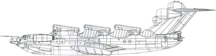 TAKOM 3002 1/144 LUN- Class Ekranoplan