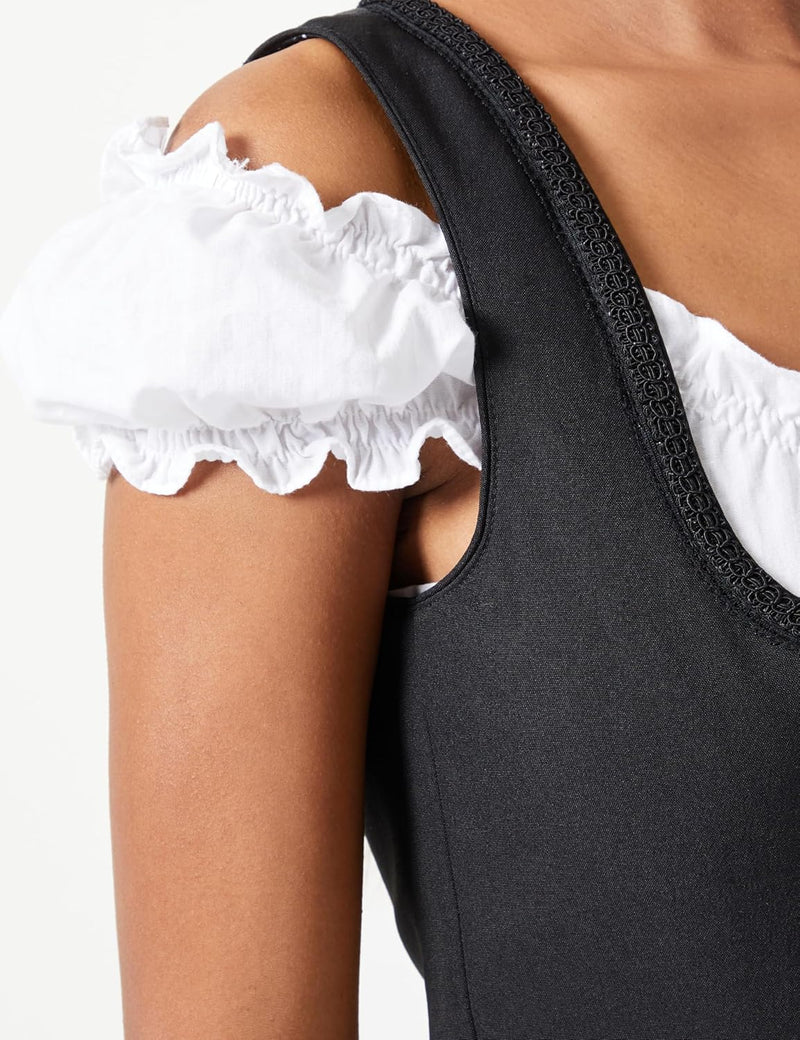 Stockerpoint Damen Dirndl Zita Kleid für besondere Anlässe schwarz, 54 40 Schwarz, 40 Schwarz