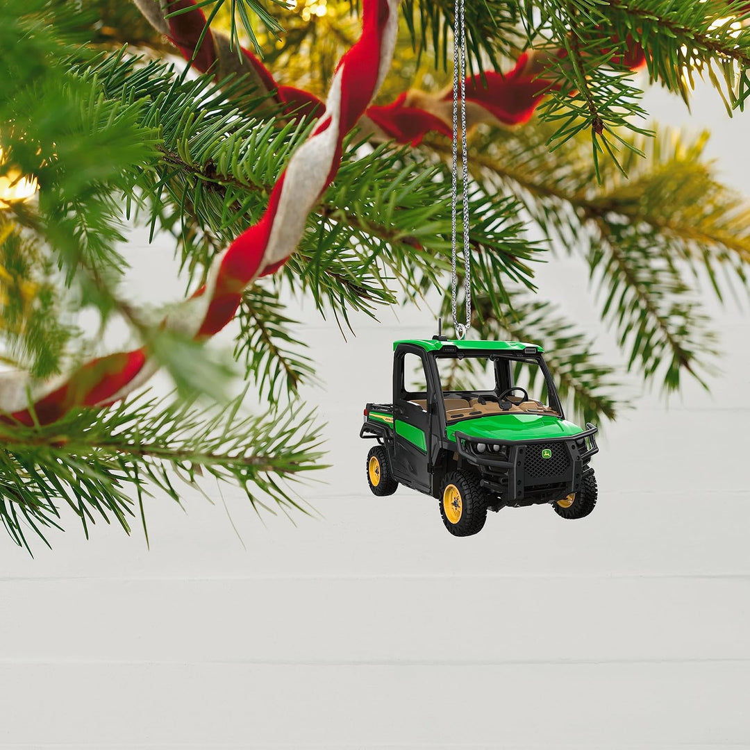 Hallmark Keepsake Weihnachtsschmuck 2023, John Deere Gator XUV835R Nutzfahrzeug Metall, Geschenke fü