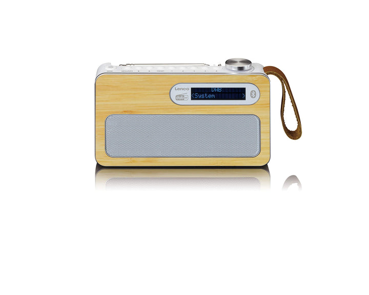 Lenco PDR-040 - Tragbares DBA+ Radio - FM Radio - mit Bluetooth - integrierter Akku mit 2000mAh - 3