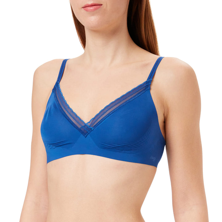 Sloggi Damen Body Adapt Twist Soft Bra BH XS-S Blue Sapphire, XS-S Blue Sapphire
