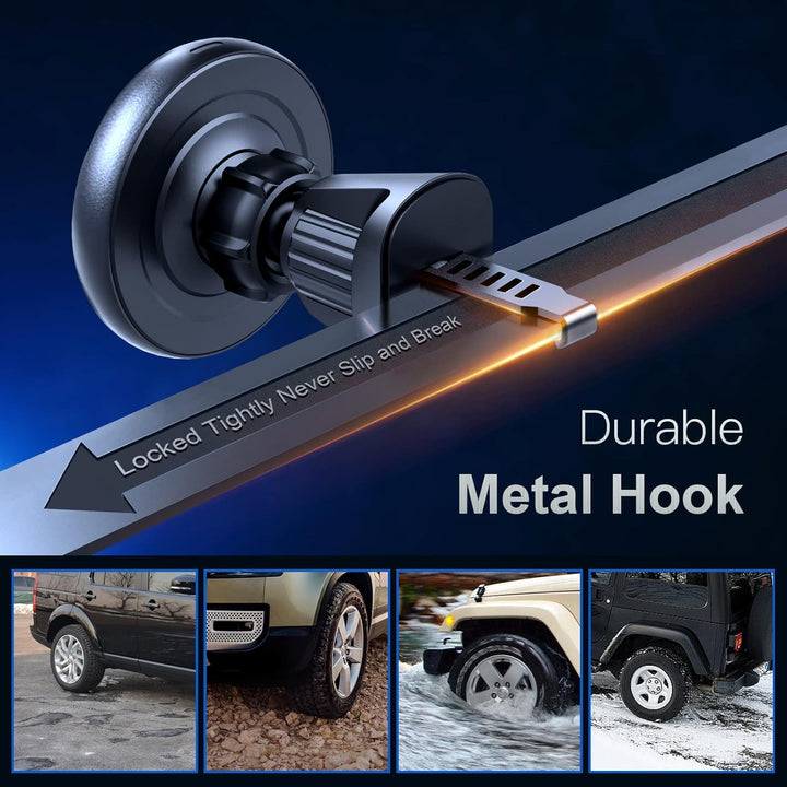 Magnetisches Kabelloses Kfz-Ladegerät-Halterung am Armaturenbrett für Mag-Safe iPhone 14/13/12, Pro/