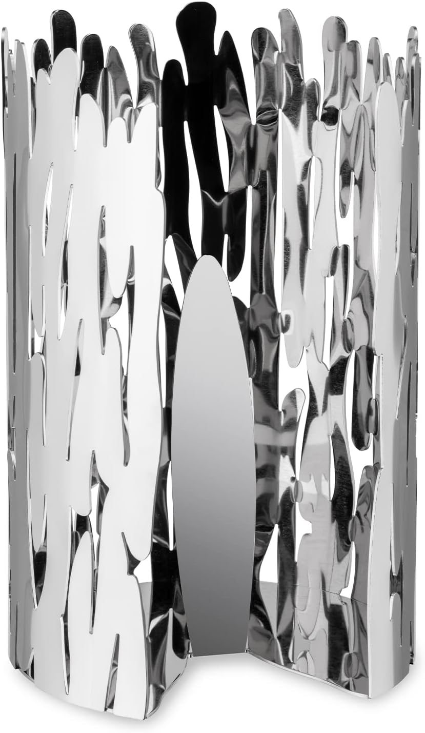 Alessi BM04 Barkroll Küchenrollenhalter - Edelstahl 18/10 glänzend poliert. Silber, Silber