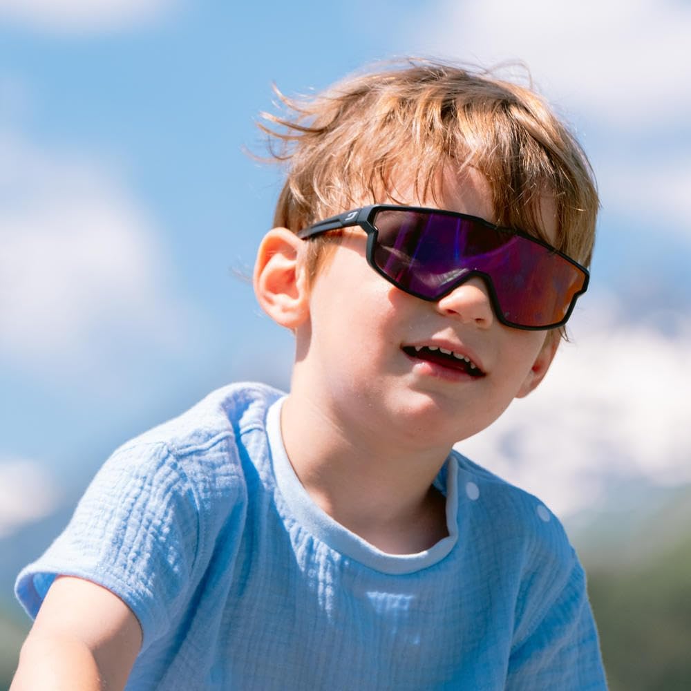 Julbo Unisex Kinder Fury Mini Sunglasses Einheitsgrösse Matte Black Frame, Einheitsgrösse Matte Blac