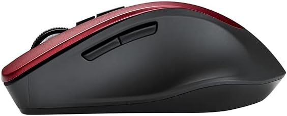 Asus WT425 Optische Maus (wireless, USB) rot, Rot