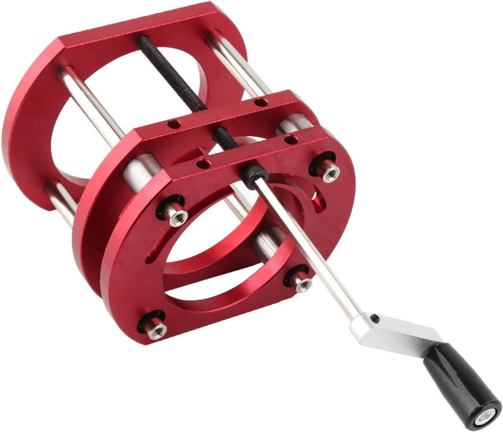 Frästisch-Hebesystem Oberfräserheber Router Lift 4-Klemm-Fräser-Hebebasis mit Griff für 64-mm- Bis 6