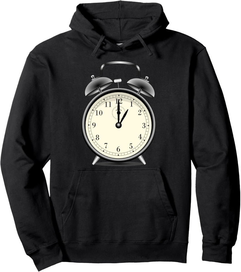 Oldtimer-Wecker Pullover Hoodie