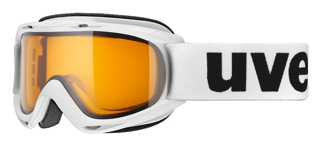Uvex Unisex-Jugend Slider Lgl Skibrille (1er Pack) Einheitsgrösse weiss (White), Einheitsgrösse weis