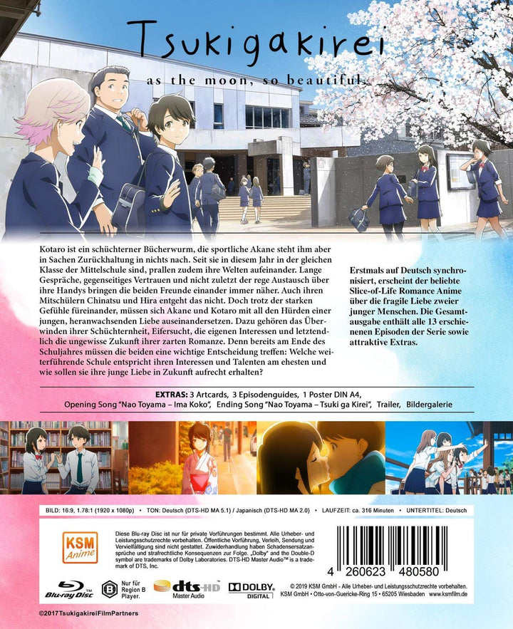 Tsuki Ga Kirei - Gesamtedition Episode 01-12 [Blu-ray], Blu-ray
