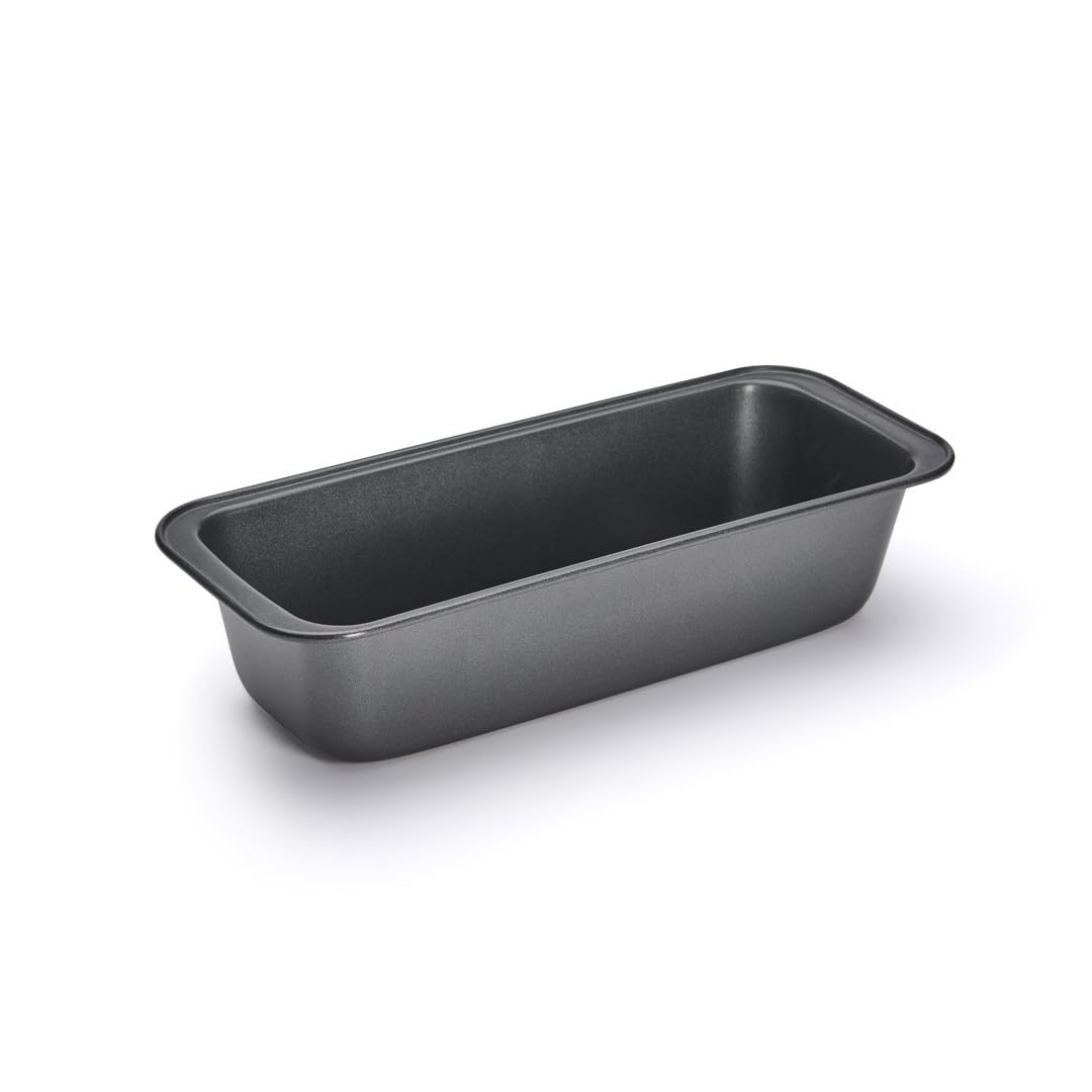de Buyer - Kuchenform aus antihaftbeschichtetem Stahl - 26 x 10 x 6,3 cm - 4715.26, Grau, 26 x 10 x
