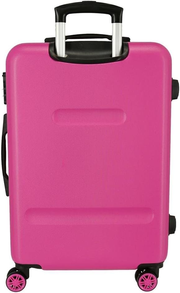 Disney Minnie Sunny Day Kofferset Rosa 55/68 cms Hartschalen ABS Kombinationsschloss 104L 4 Doppelrä