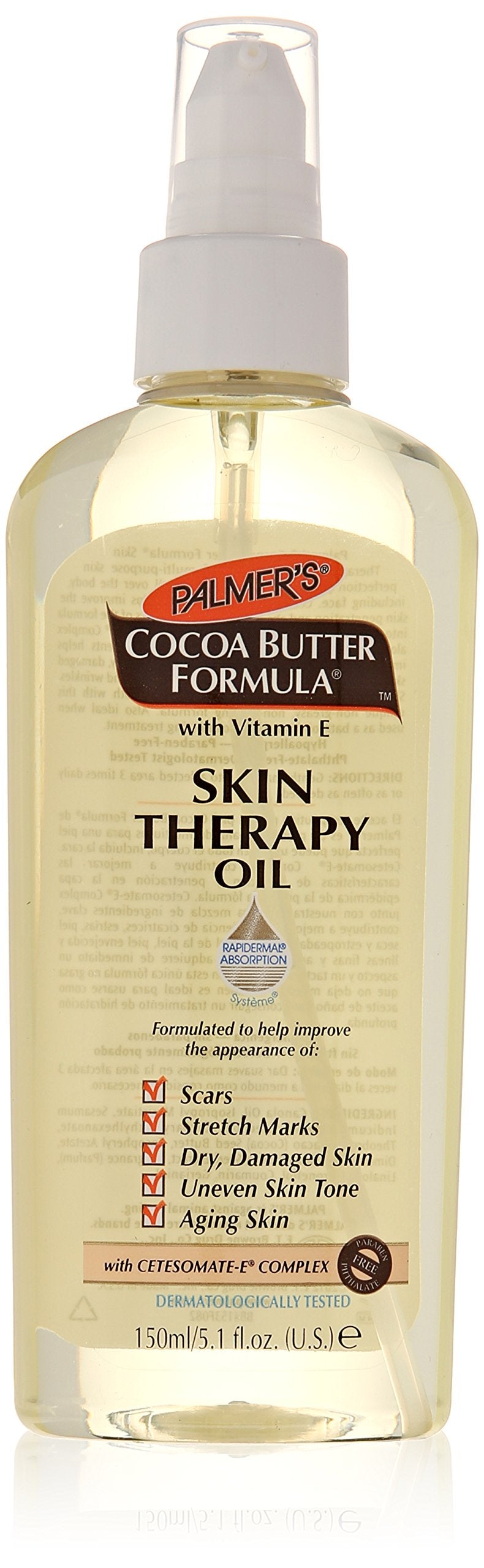 Palmer's Skin Therapy Oil Körperöl, 150 ml (S4246947) Ohne Duft 200 ml (1er Pack), Ohne Duft 200 ml