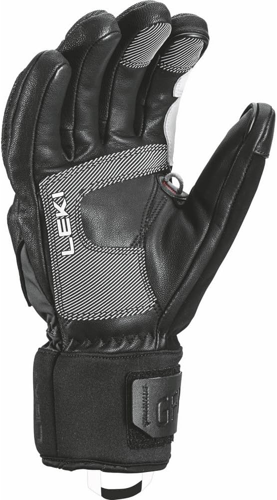 LEKI Griffin Pro 3D Handschuhe Skihandschuhe Fingerhandschuhe 9 schwarz-weiss, 9 schwarz-weiss