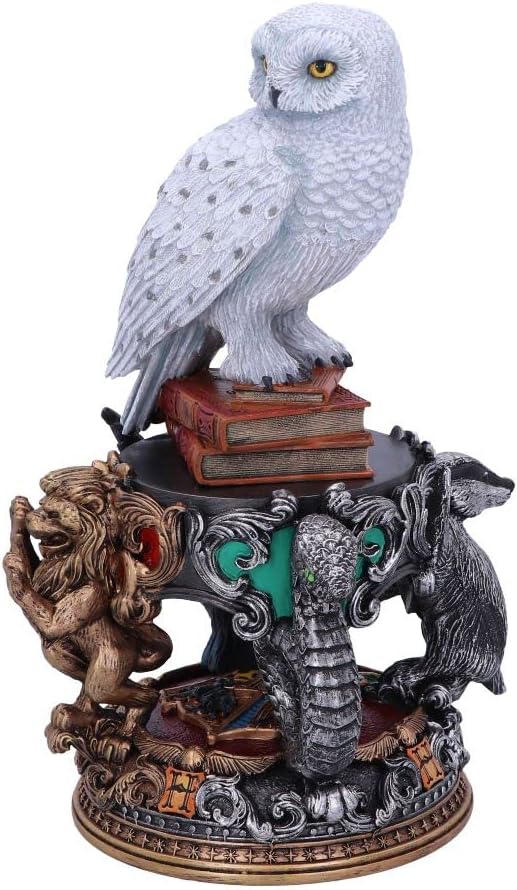 Nemesis Now Offiziell lizenzierte Harry Potter Hedwig Figur, 22 cm, Weiss, Kunststoff