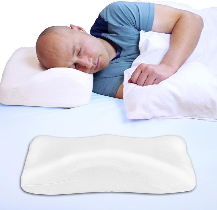 PosiForm Anti-Schnarch-Kissen + kostenloser 40-seitiger Anti-Schnarch Ratgeber von