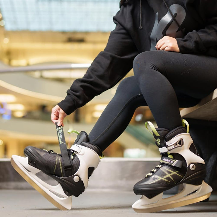 K2 Skates Damen Schlittschuhe ALEXIS ICE , gray - green, 25G0510 gray - green EU: 41.5 (UK: 7.5 / US