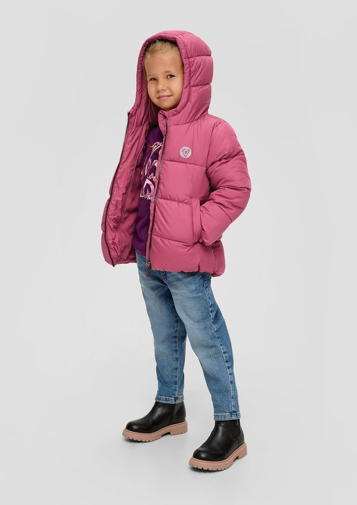s.Oliver Mädchen Outdoor Jacke 92 Rosa, 92 Rosa