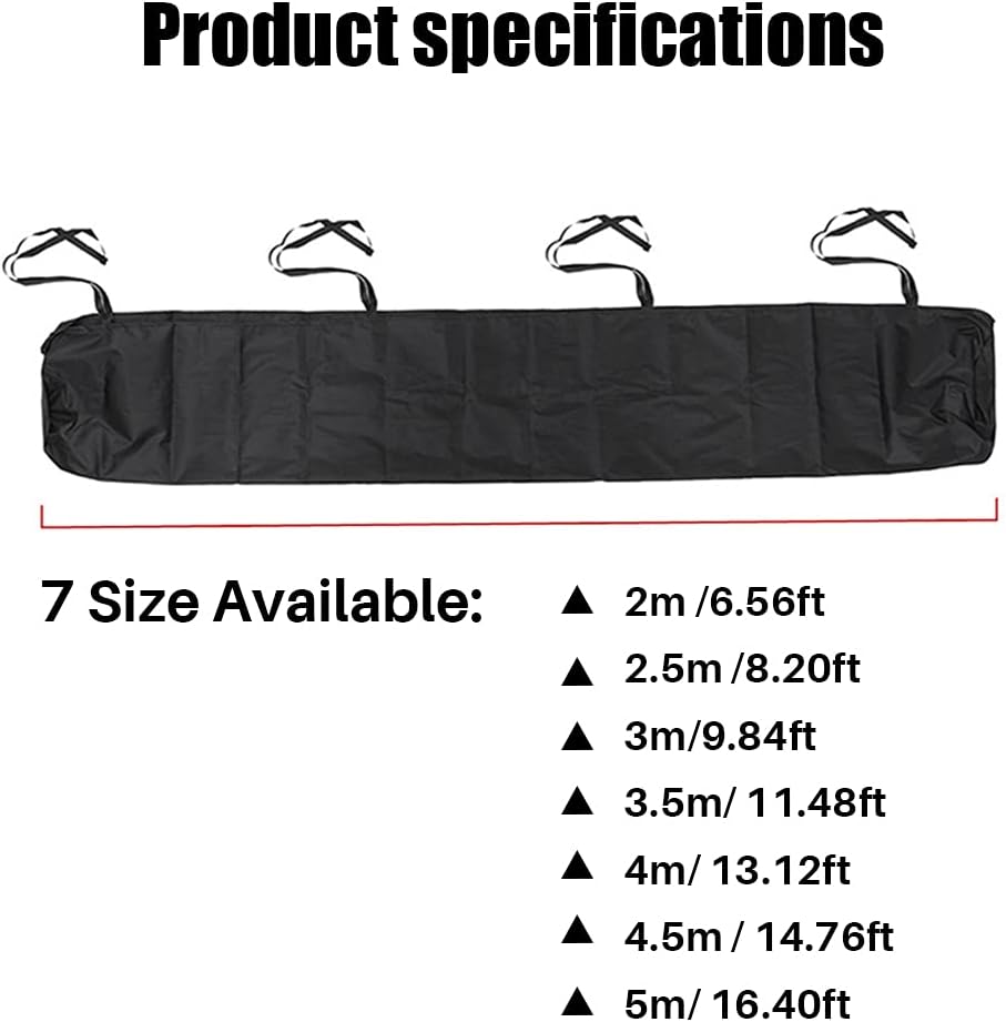 LICHENGTAI Markisenabdeckung Abdeckung Schutzhülle Markisenschutzhülle Rain Canopy Storage Bag Patio