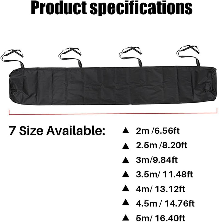 LICHENGTAI Markisenabdeckung Abdeckung Schutzhülle Markisenschutzhülle Rain Canopy Storage Bag Patio