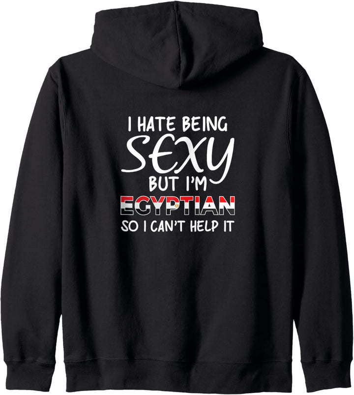 Sexy ägyptisch sein Lustiges Ägypten Kapuzenjacke