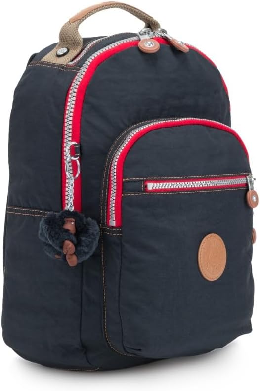 Kipling CLAS SEOUL S, Rucksack mit Fach für Tablet 13", 34.5 cm, 10 L, 0.48 kg, True Navy Combo, Tru