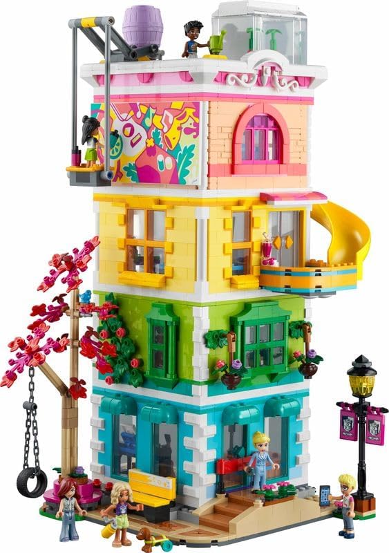 LEGO 41748 Friends Heartlake City Gemeinschaftszentrum, modular Building mit Kunst- und Aufnahmestud