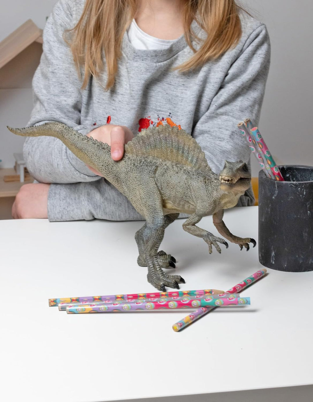 Papo 55011 Spinosaurus, 31.00 cm x 13.00 cm x 17.00 cm (Lxlxh) Spinosaurier, Spinosaurier