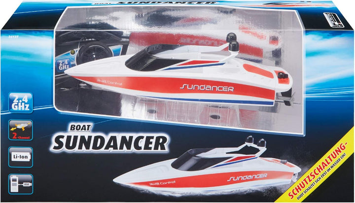 Revell RC Boot Sundancer, mit Schutzschaltung - die Propeller Laufen erst im Wasser Control Ferngest