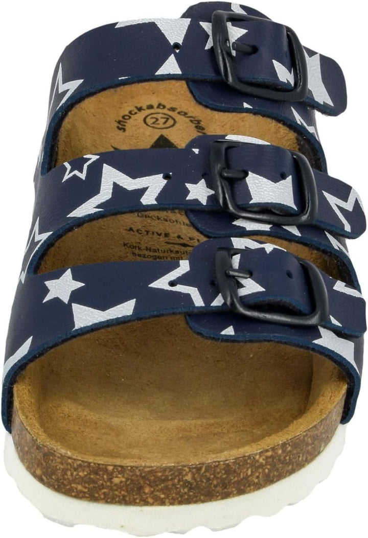 Lico Unisex Kinder Bioline Star Pantoletten, 35 EU