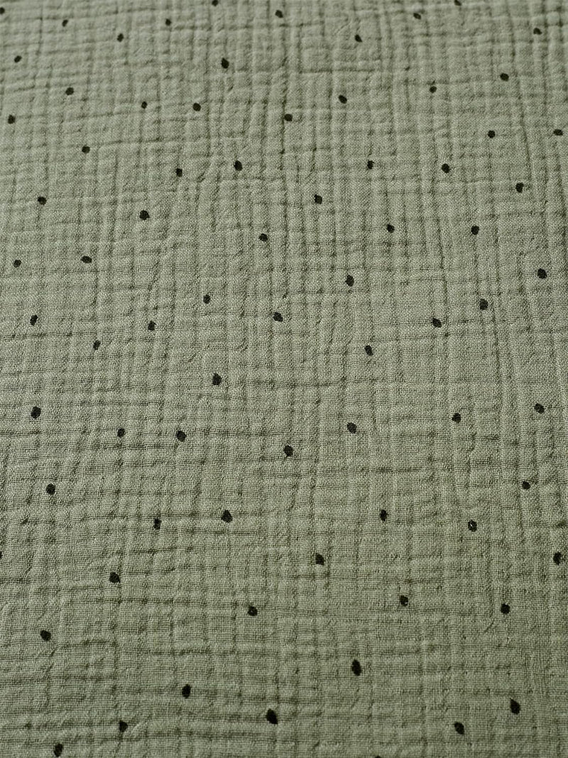 Vertbaudet Babyschlafsack ohne Ärmeln, Gaze aus Baumwolle, DINOSAURUS 0/6 m, Khaki Grün 0/6M, Grün 0