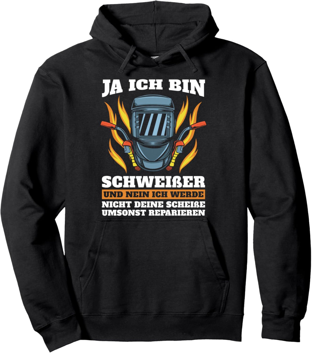 Schweisser Metallbau Brenner Schweissen - Metallbauer Pullover Hoodie
