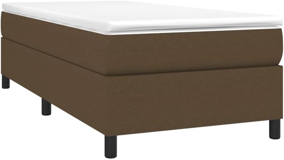 vidaXL Boxspringbett, Bettgestell mit Lattenrost, Bett Polsterbett mit Stützbeinen, Einzelbett Schla