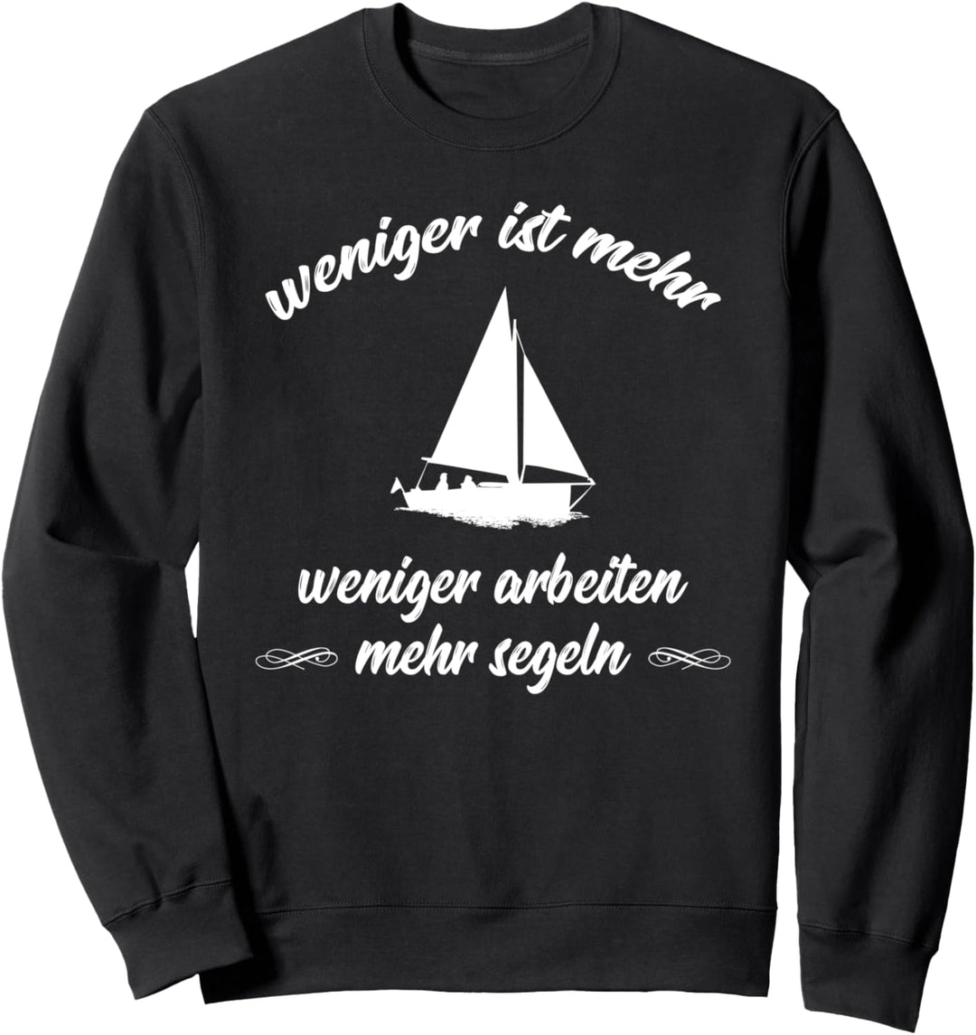 Ich liebe Segeln Sweatshirt