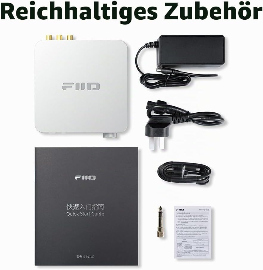 FiiO K11 Desktop 1400mW Power Balanced Kopfhörer DAC & Verstärker 384kHz/24Bit DSD256 für Home Audio