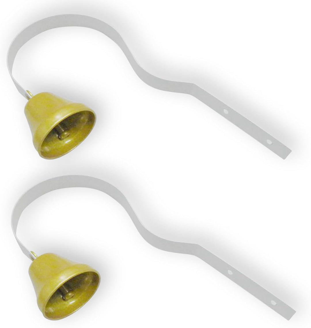 2 Stück Ladenbesitzer Glocke, Hundetraining Glocke Metall Türglocke Warnung Anruf Retro Dekoration,