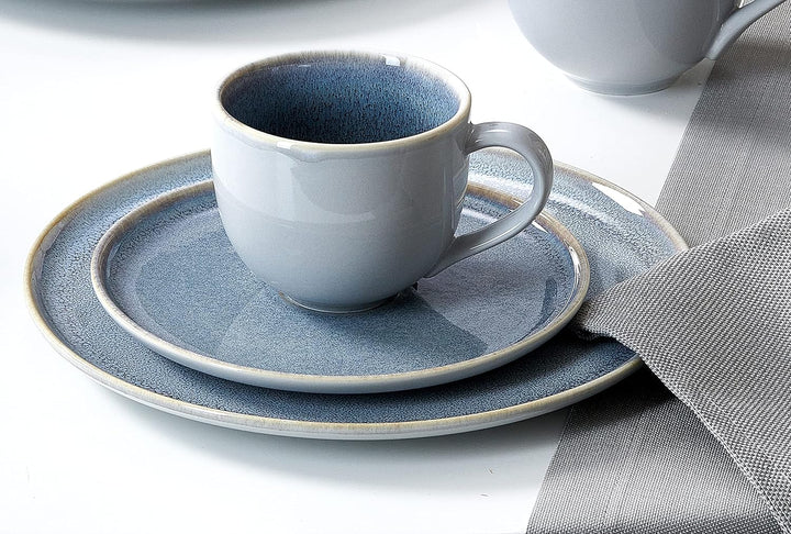 Kaffeeservice Skagen Stone, 12-teilig, Graublau, Kaffeeservice