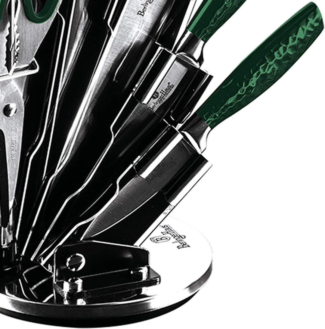 8-tlg Messerset Messer-Set BERLINGER HAUS EMERALD BH-2463