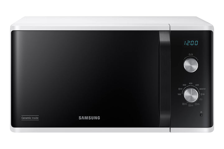 Samsung Microonde MG23K3614AW Mikrowellenofen, 23 Liter, 800 W, Grill 1100 W,