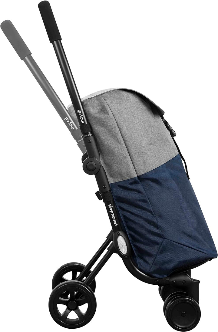 Playmarket Go Four, Vier Räder, Blau und Grau 43 litros Blau/Grau, 43 litros Blau/Grau