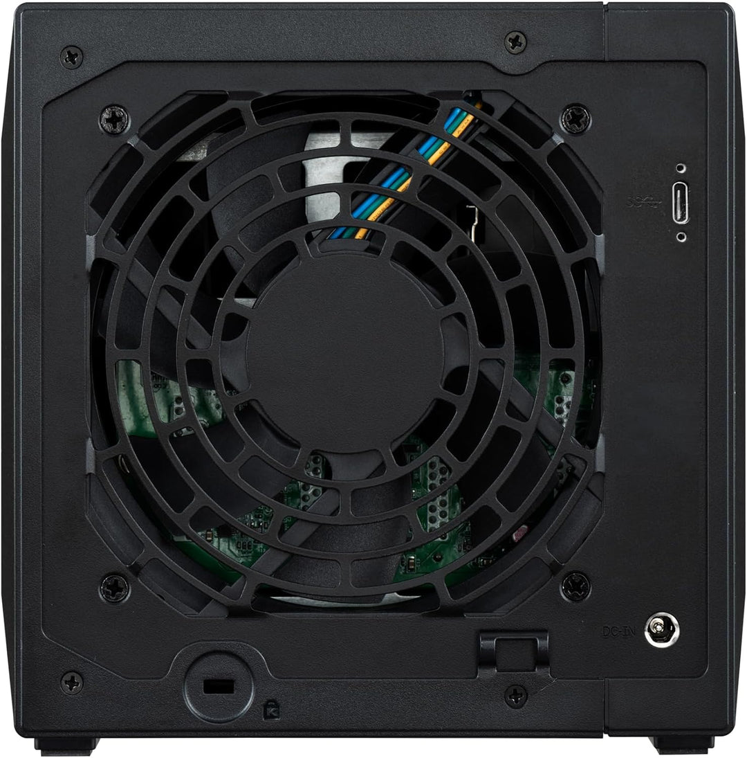Asustor Expanstor 4 AS5004U, 4 Bay Expansionseinheit mit USB 3.2 Gen 2 Type C für NAS Netzwerkspeich