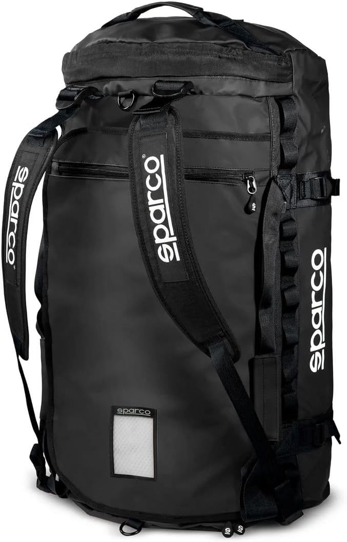 SPARCO Dakar-Reisetasche, Grösse L, Schwarz/Blau