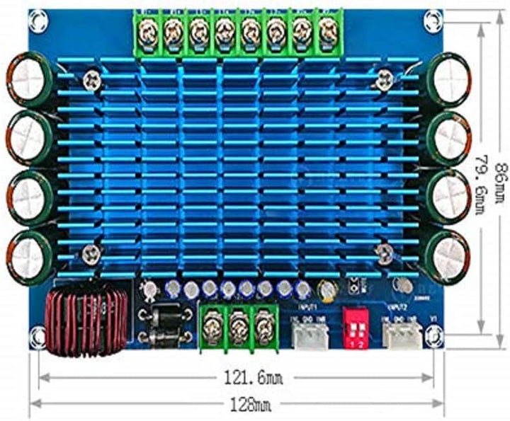 DollaTek XH-M180 50Wx4 TDA7850 Auto Vier Kanal DC 12 V high Power Audio verstärkerplatine