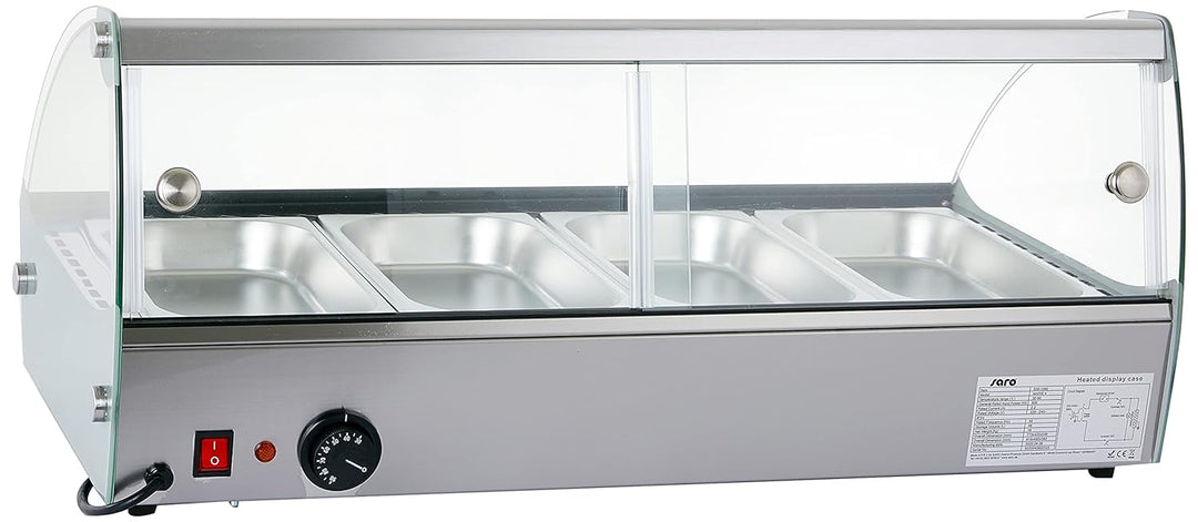Saro 330-1092 MARIE 4 Heisse Tischvitrine, 46L