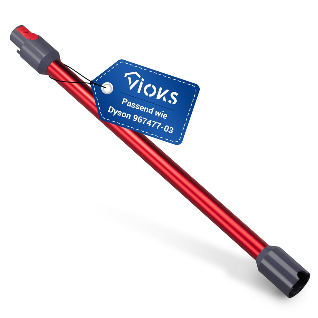 VIOKS Staubsauger Rohr Rot Ersatz für Dysоn Saugrohr 967477-03 für V5, V7, V8, V10, V11, V15, SV10,