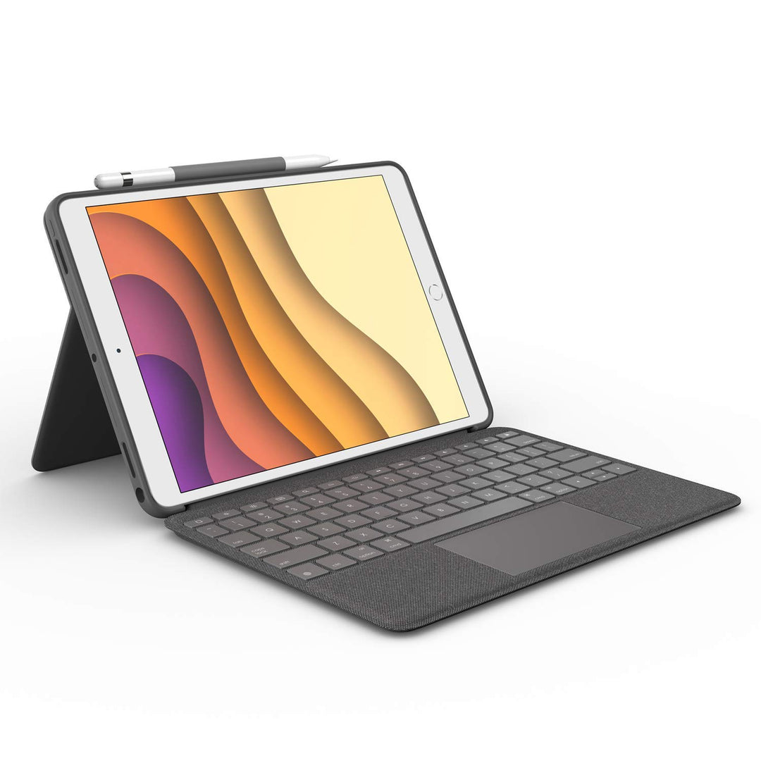 Logitech Combo Touch für iPad Air (3. Gen) A2152, A2123, A2153, A2154 und iPad Pro 10,5" A1701, A170