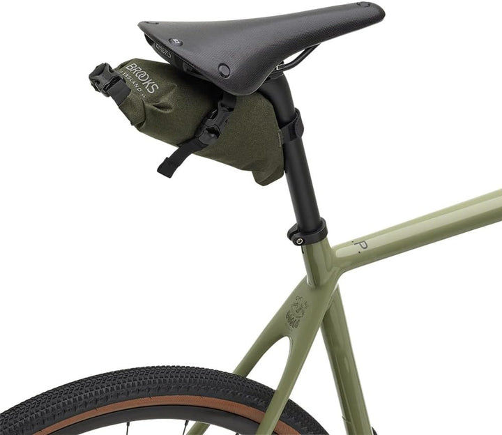 Brooks England Unisex-Erwachsene Saddle Roll Bag Scape Sattelrolltasche, Mud Green, Regular Mud Gree