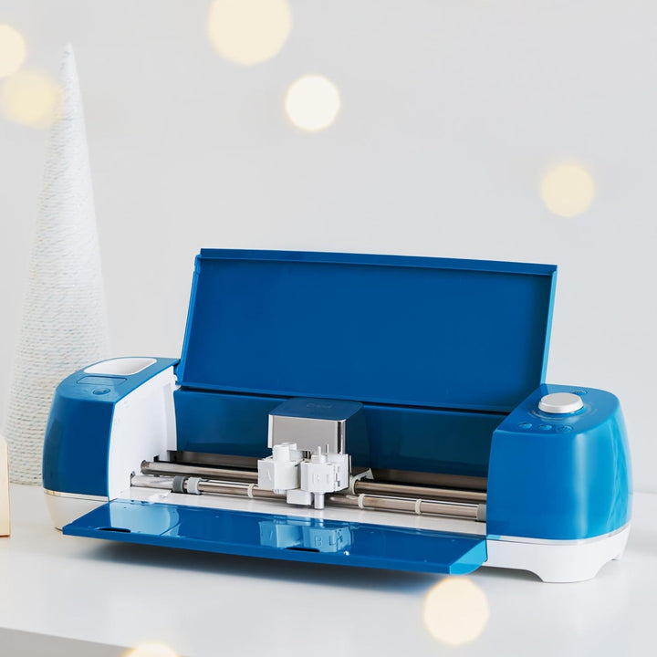 Cricut 2011026 Smart-Schneidemaschine (Pfauenblau), Vinyl, Peacock Blue, Explore Air 2| 2024 Limited